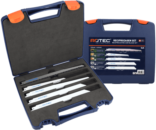 Rotec Reciprozaagbladset Universeel 25dlg