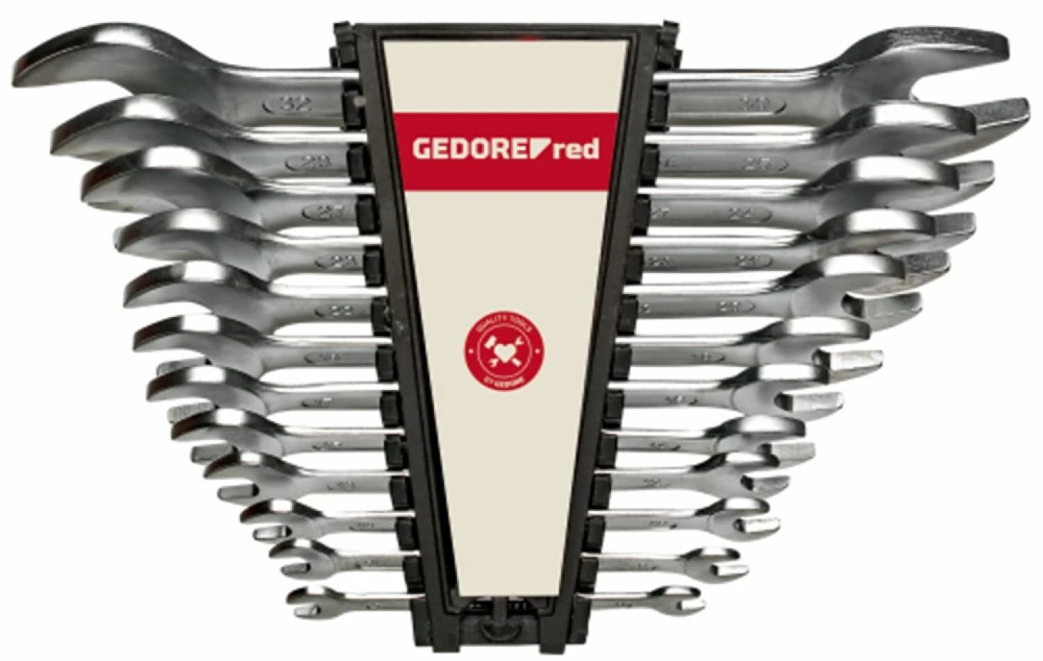 Gedore RED Dubbele Steeksleutelset Lang 12-delig 6 - 32 mm