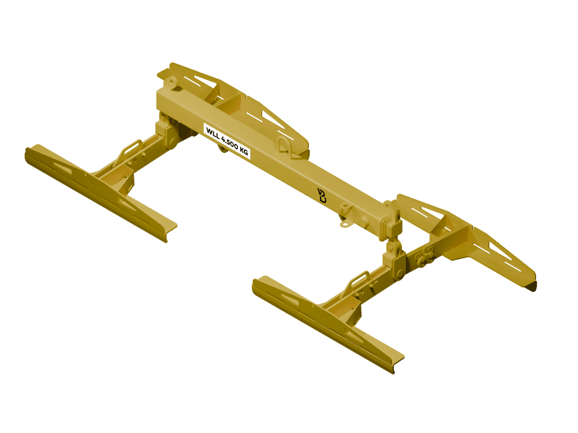 Kanaalplaatklem VDB - 4,5 ton