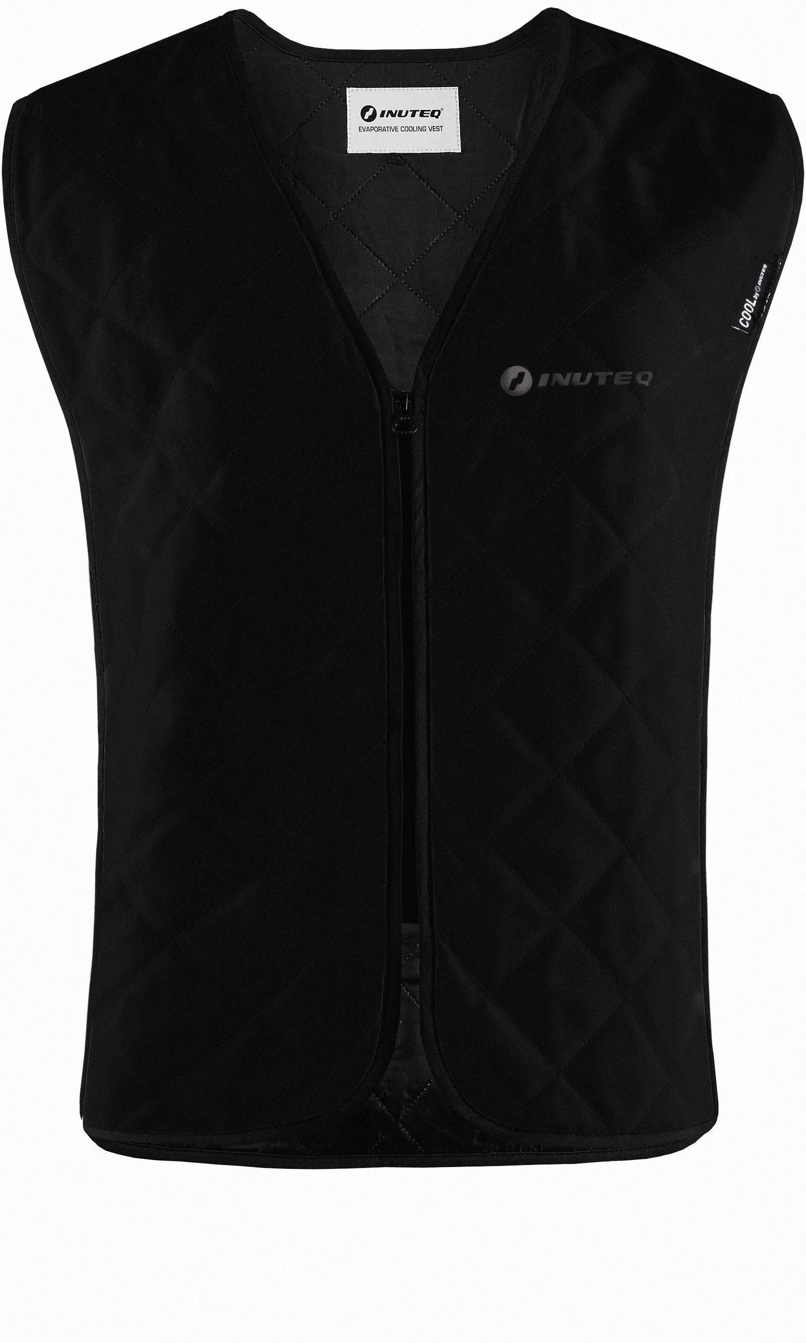 Inuteq Bodycool Koelvest Zwart