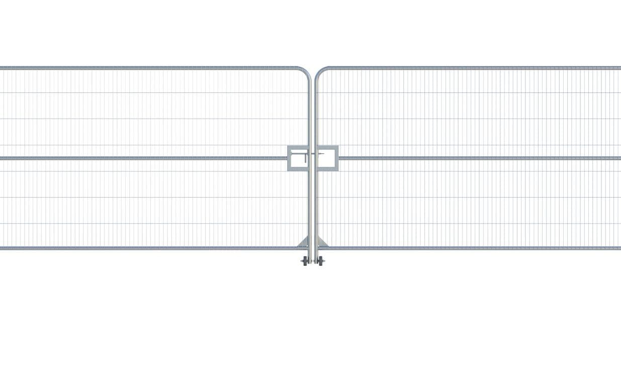 Bouwhek dubbele deur Round Top 7.0m