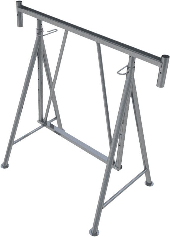 Steigerschraag verstelbaar 1.20-1.95m