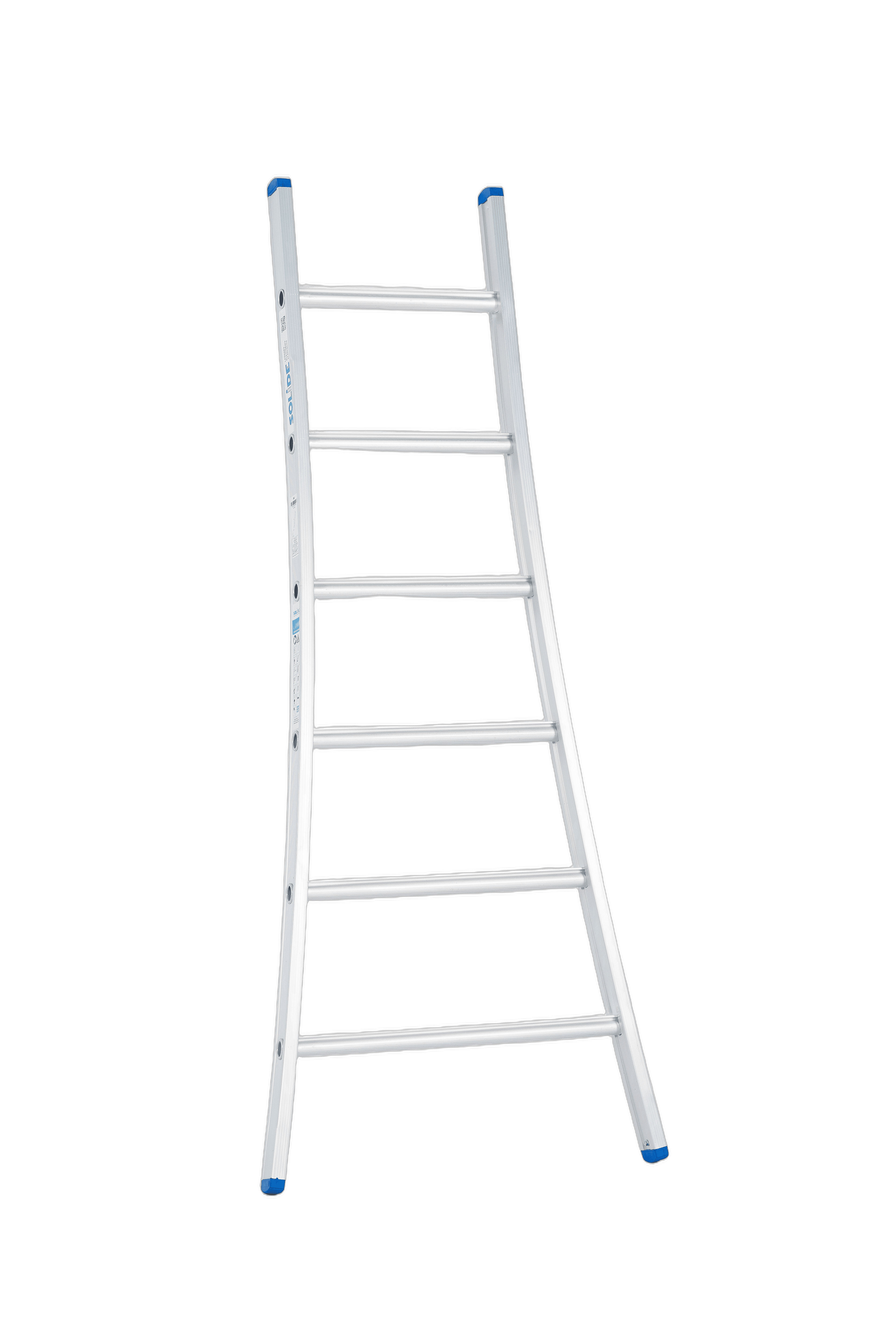 Ladder met brede voet 6 sporten | Solide