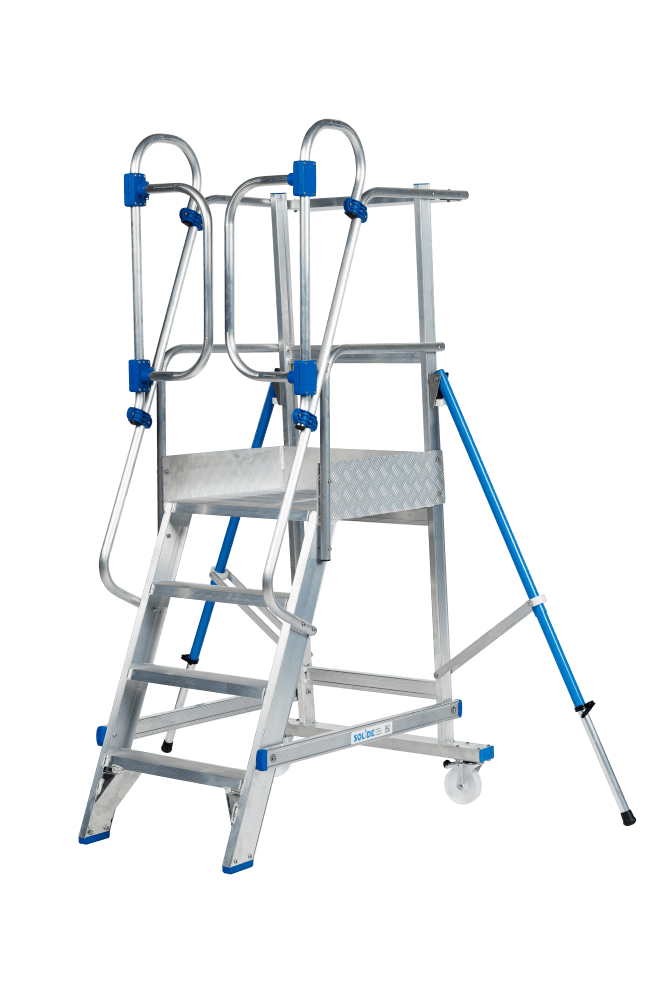 Solide Mobiele bordestrap met veiligheidsdeurtjes