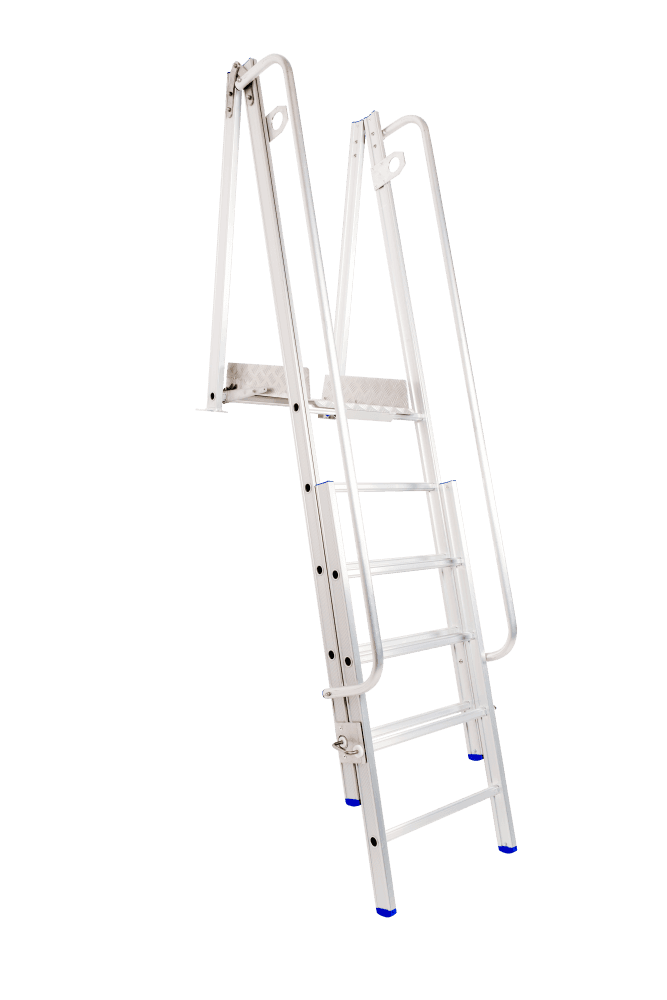 Solide Telescopisch werkplatform bouwput