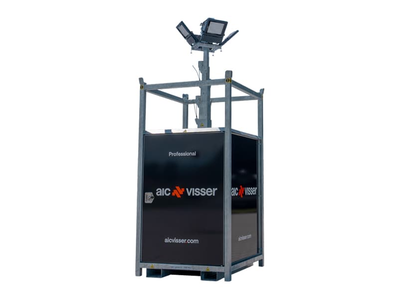 Lichtmast Professional telescopisch 2.4 - 8.5m | NIEUW