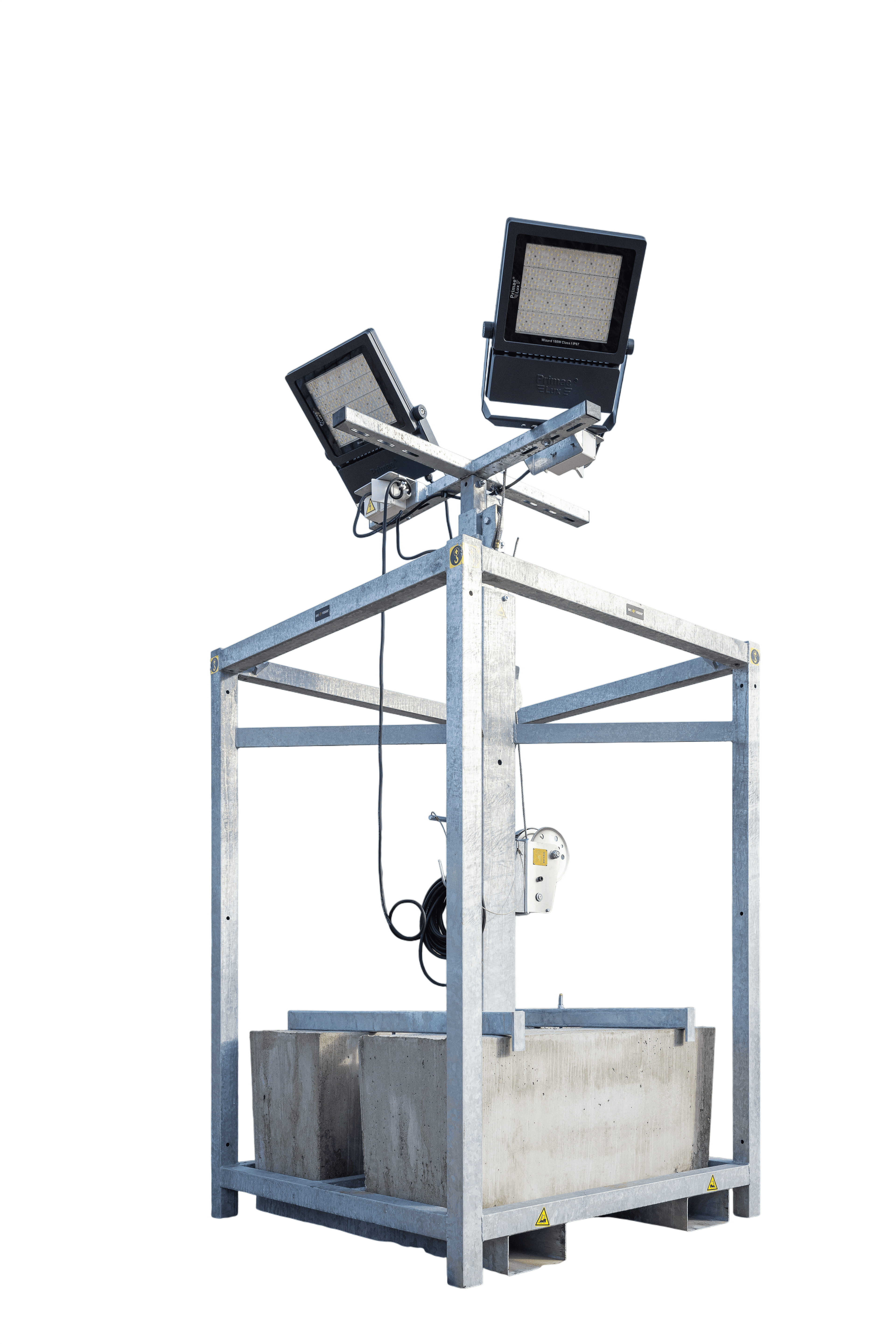 Lichtmast Easy telescopisch 2.4 - 8.5 m | NIEUW