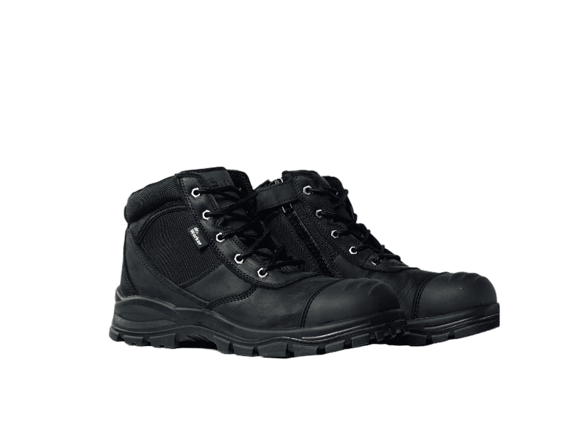Dr. Worker Titan Laag Zwart S3 - Met Rits