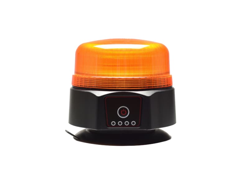 LED R65 Zwaailamp op Accu