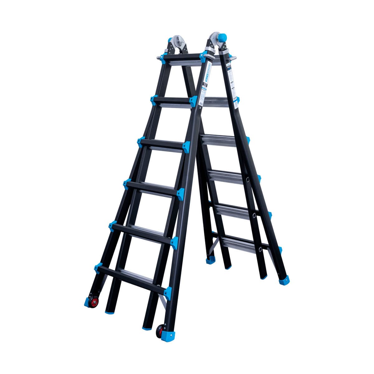 Vouwladder Eurostairs 4 x 6 sporten