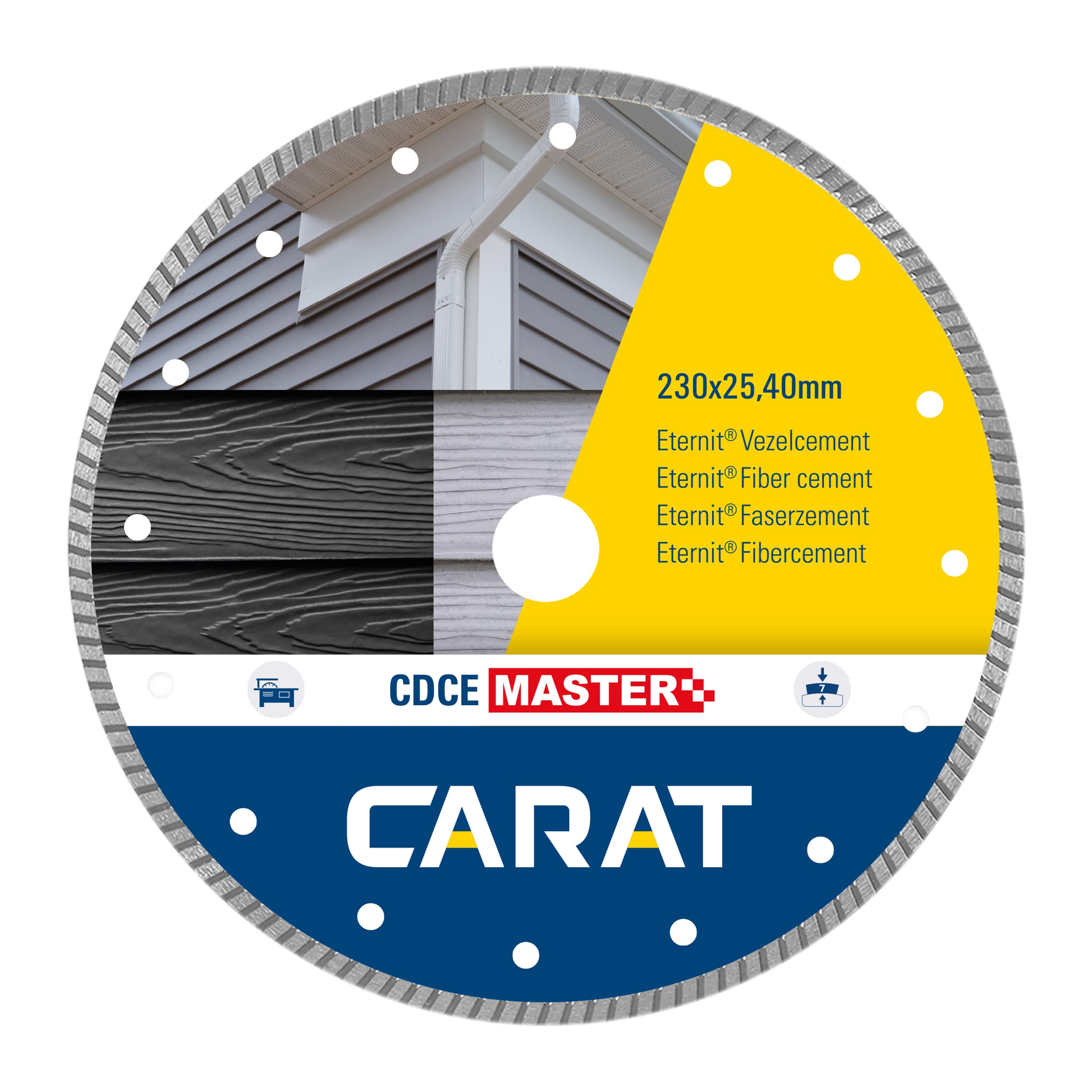 Carat diamantzaagblad CDCEM eternit Master