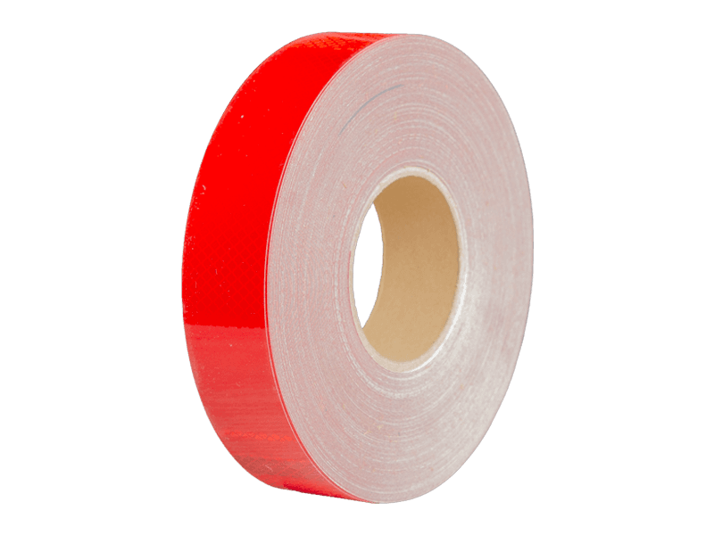 Reflectietape rood 40 mm breed