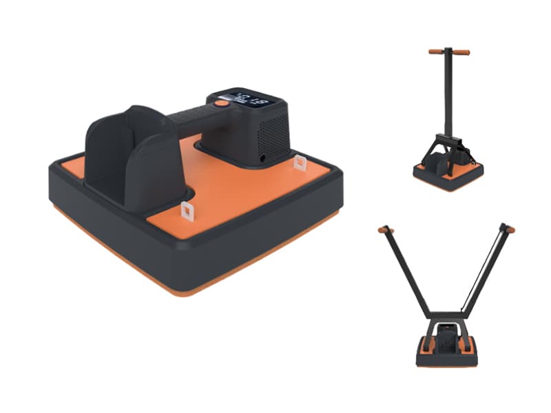 Hamevac VHH-135-BL accu vacuüm tegeltiller