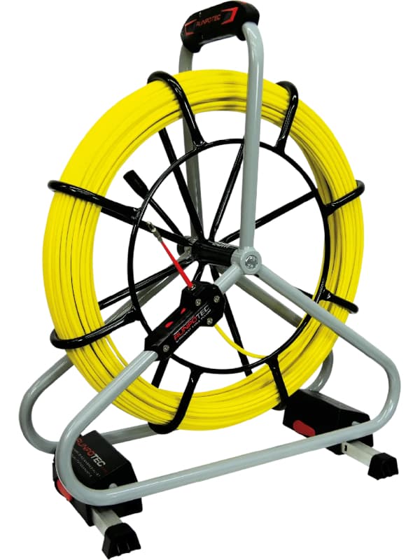 Runpotec Profi-set Glasvezel Trekveer Ø 6mm incl. haspel