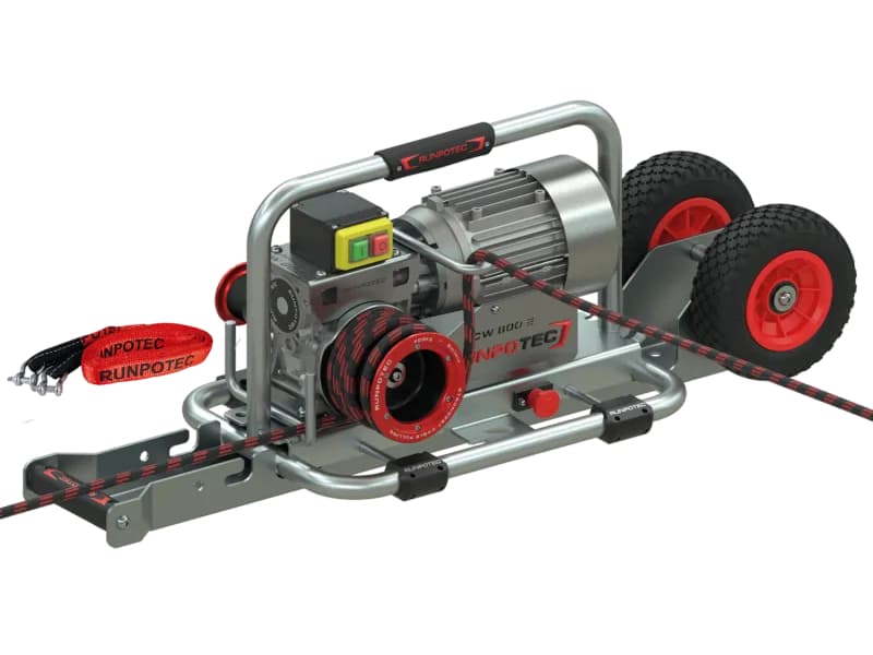Runpotec Lier CW800E incl. trolley + spanband