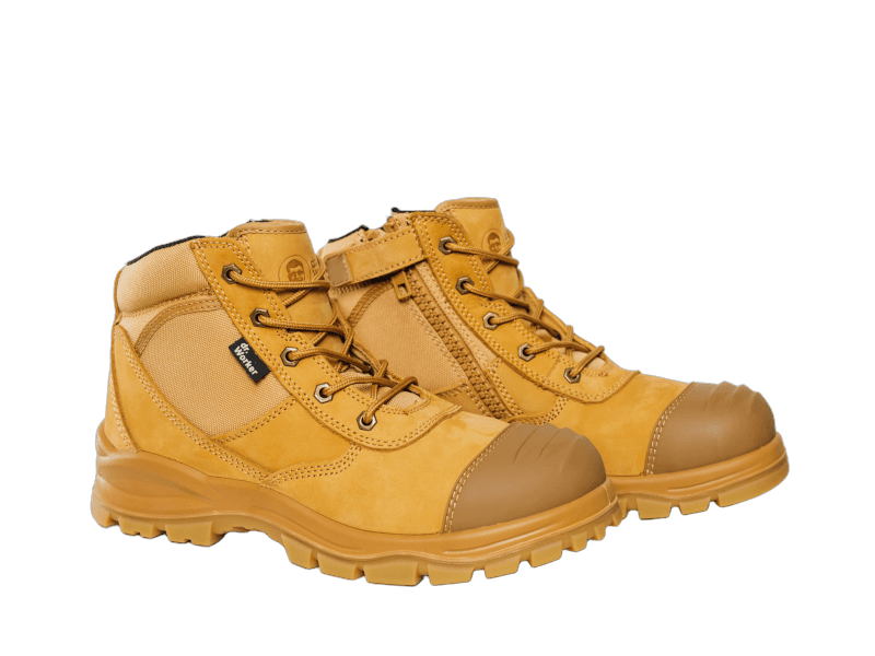 Dr. Worker Titan Camel S3 Laag - Met Rits