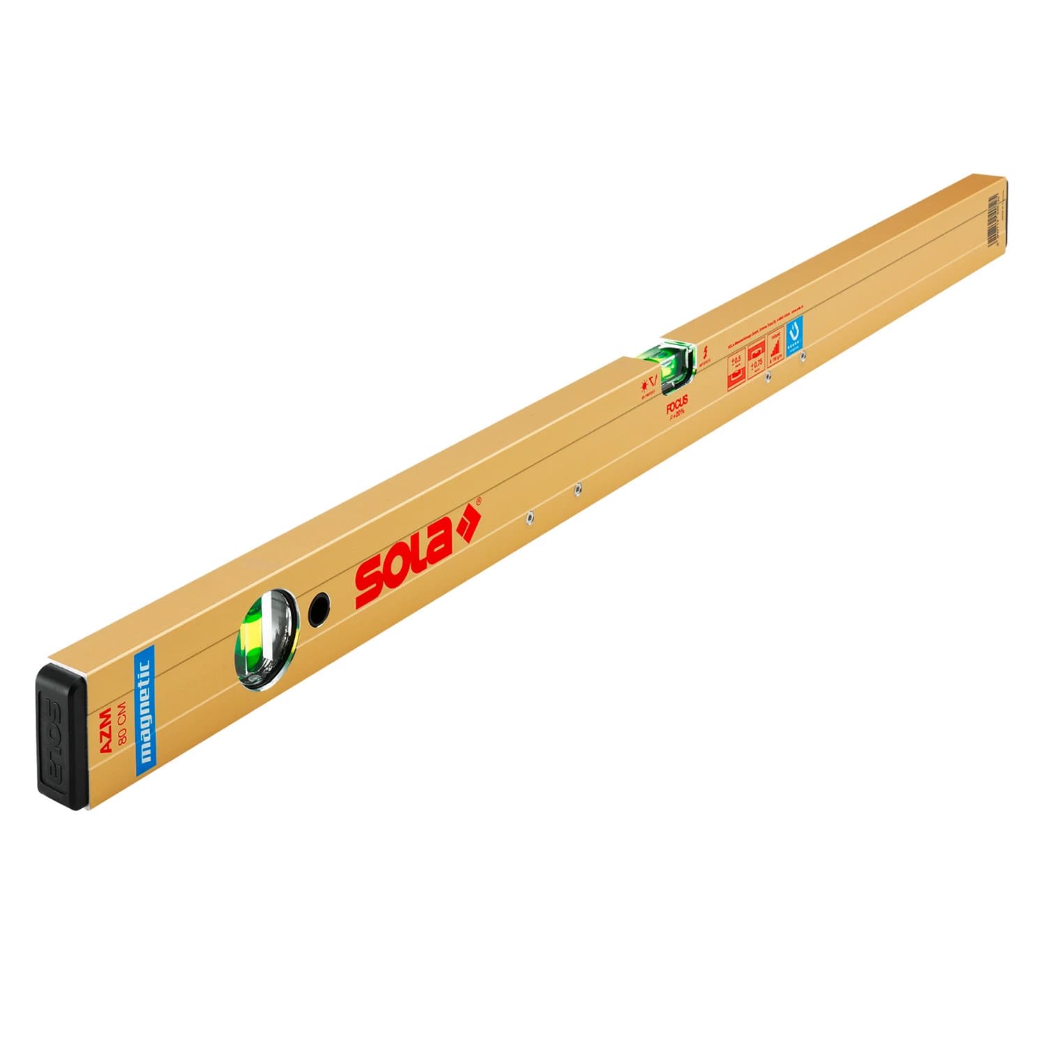 Sola waterpas magnetisch AZM