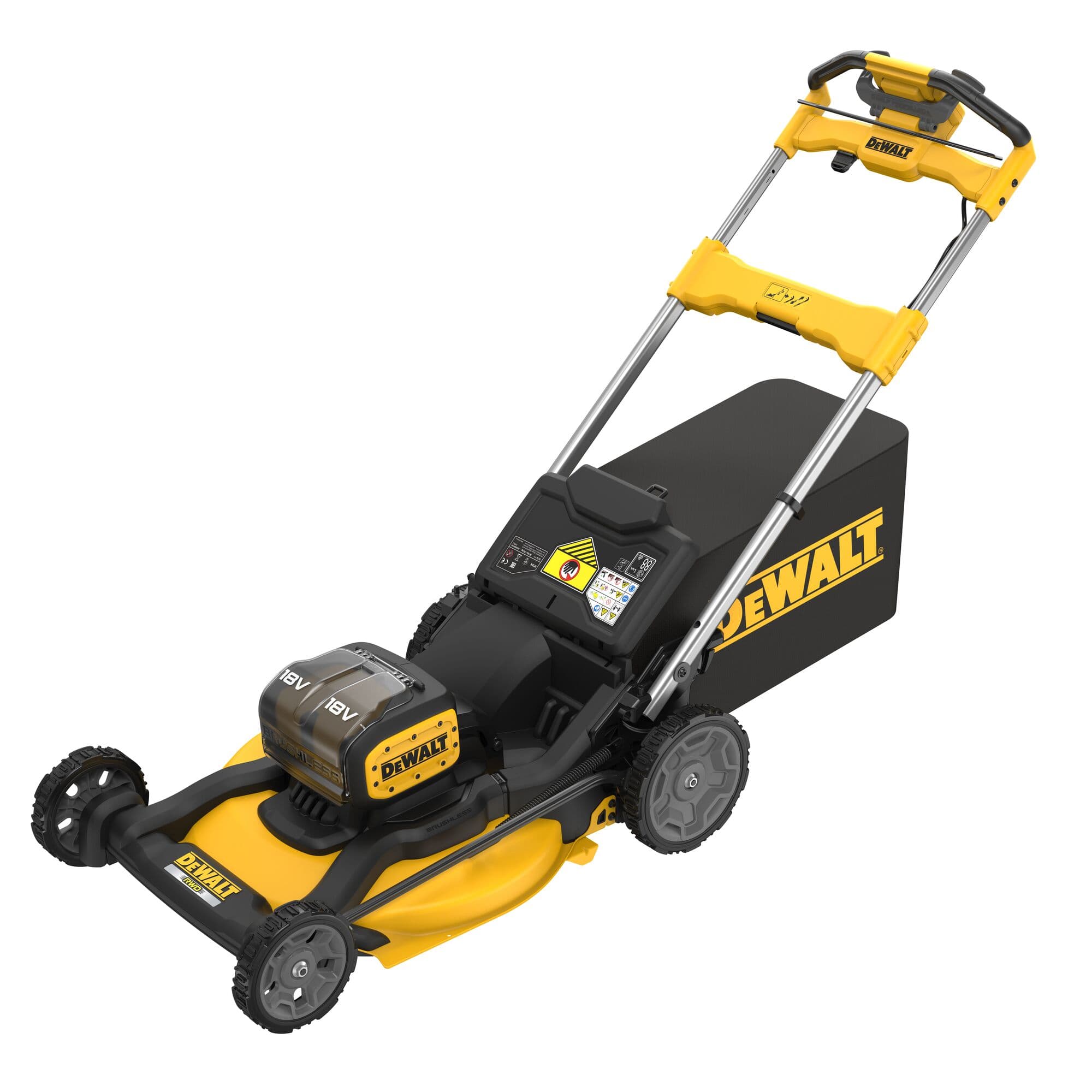 DeWalt grasmaaier DCMWSP156N-XJ 53cm zelfrijdend 2x 18V