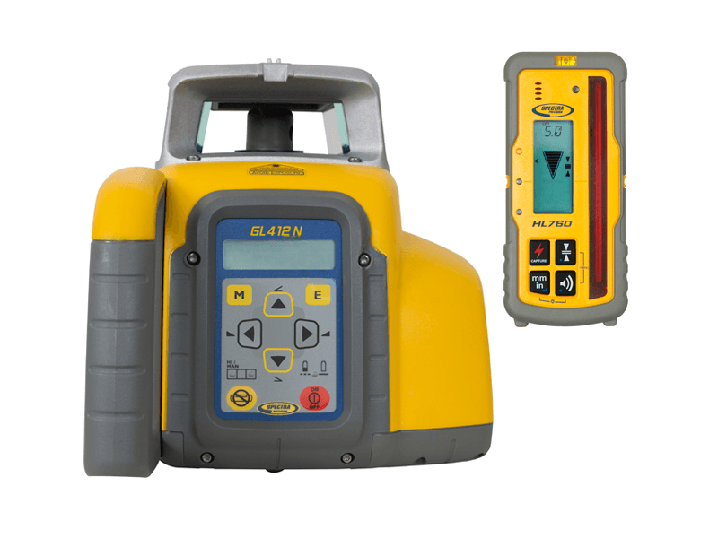 Afschotlaser Spectra GL412N enkel afschot met handontvanger