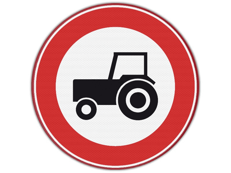 600773_Verkeersbord_RVV_C08___Verboden_voor_landbouwverkeer_p1