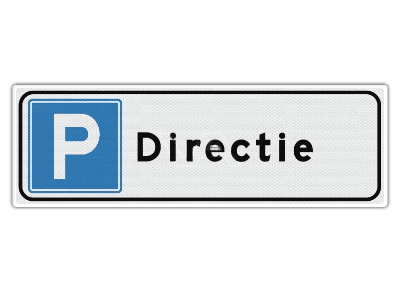Verkeersbord Parkeren Directie