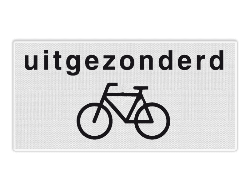 600992_Onderbord_RVV_OB52___Uitgezonderd_fietsers_p1