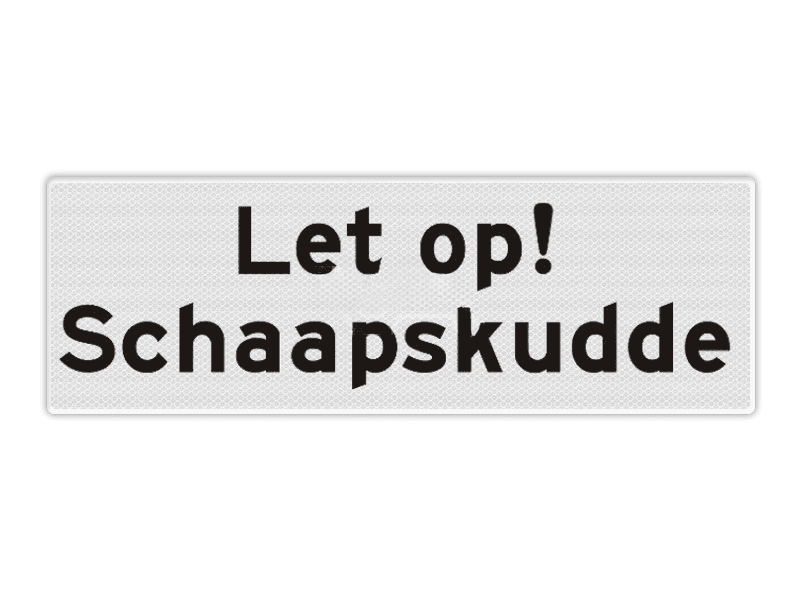 Onderbord Schapen