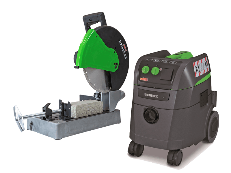 Steenzaagmachine EST 350.3 + stofzuiger DSS 35M IP | Eibenstock