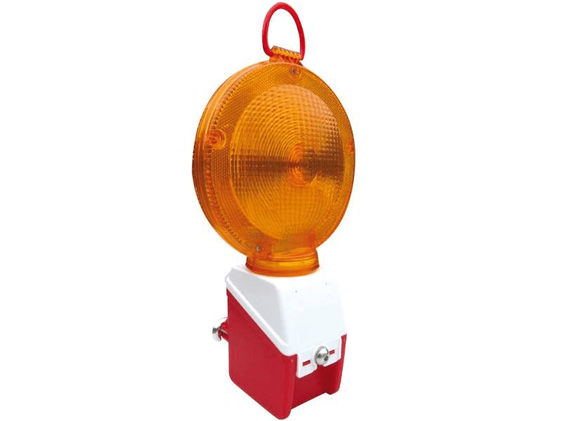 Knipperlamp LED + Blokbatterij