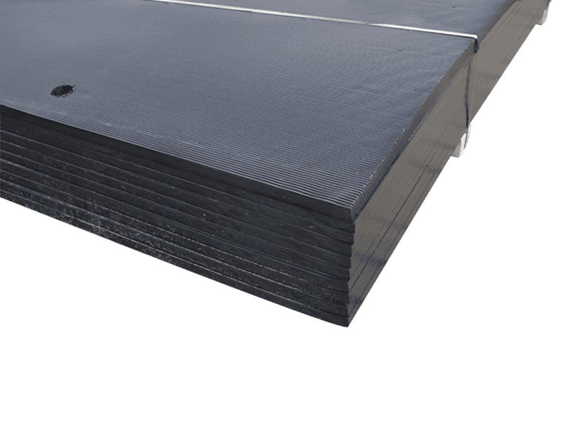 Rijplaten kunststof PE 3x1m | 10 stuks