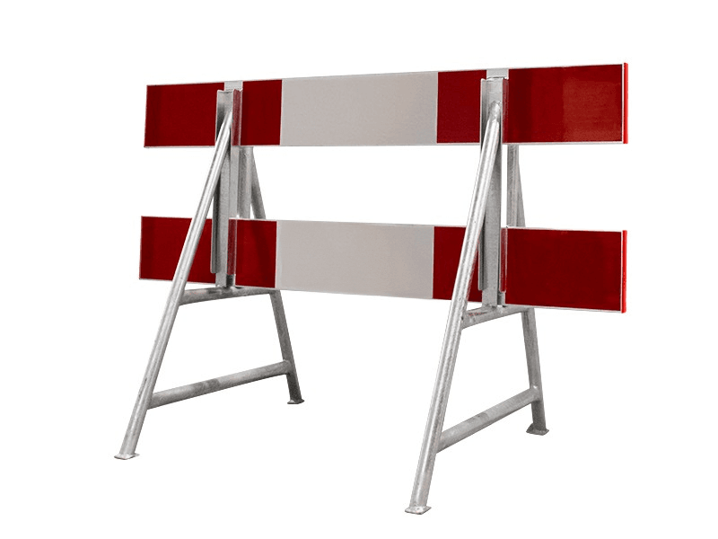 Afzethek 150cm klasse III aluminium dubbelzijdig