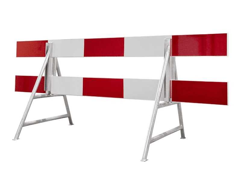 Afzethek 250cm glasvezel enkelzijdig compleet