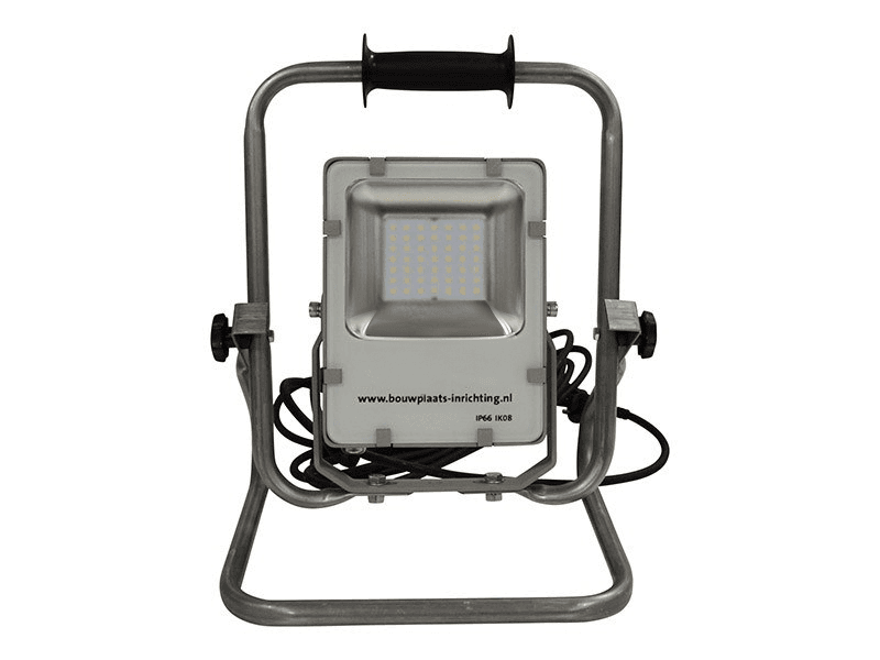 LED-bouwlamp 25 Watt SMD met grondstatief Prof