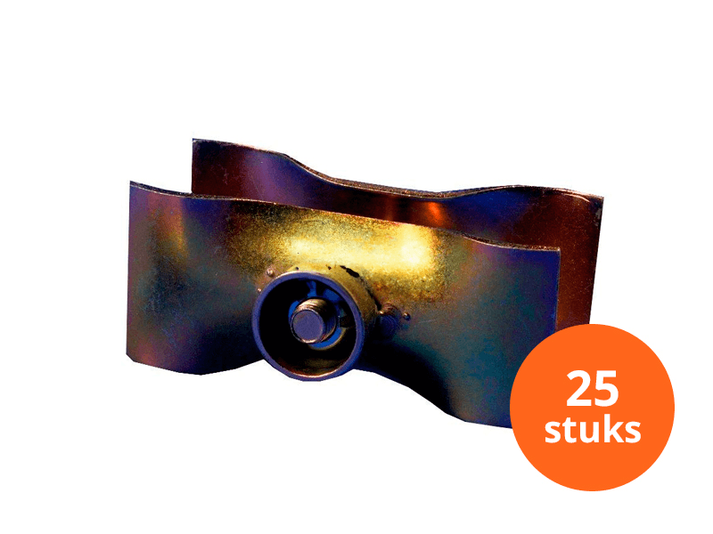 Bouwhekklem 42/42 High Security | 25 stuks