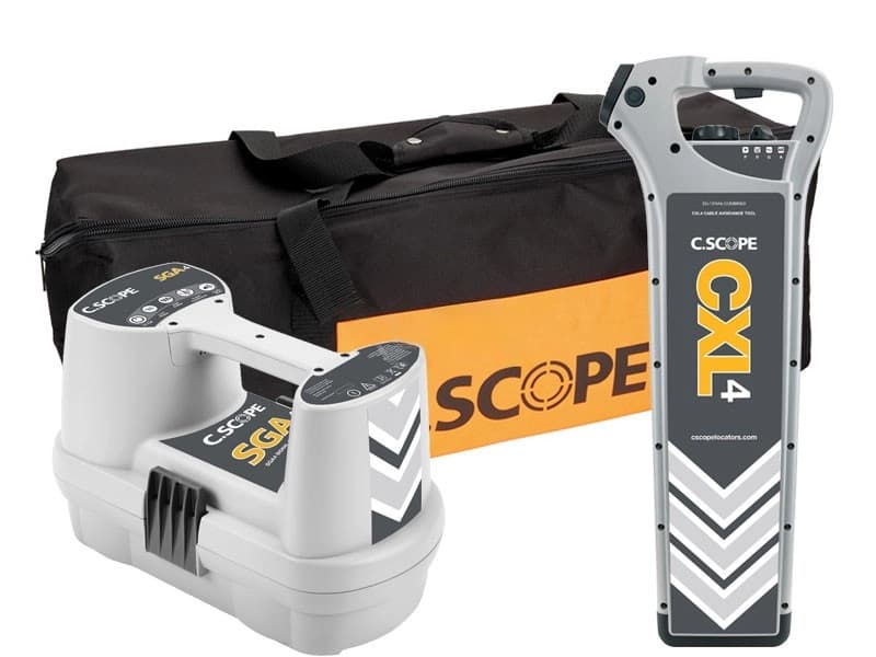 Kabelzoeker C.Scope CXL4 + SGA4 in tas