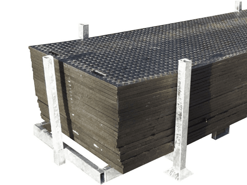 DES kunststof rijplaten 3x1m set 20 stuks