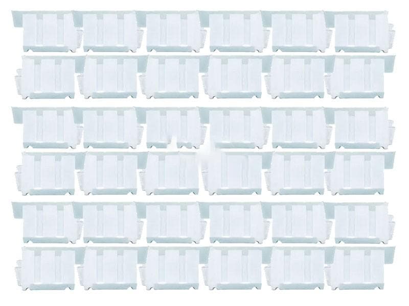 Barrier kunststof wit set 36 stuks