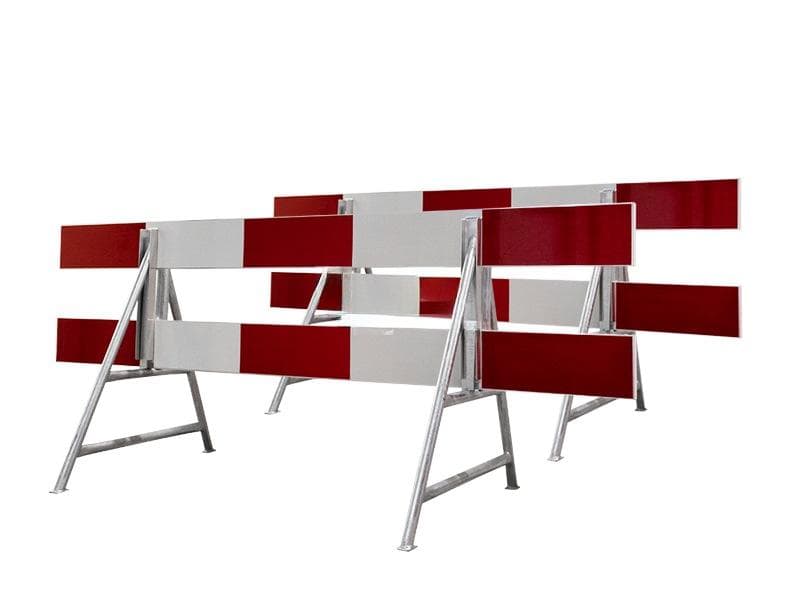 Afzethek 250cm glasvezel enkelzijdig compleet | 2 stuks