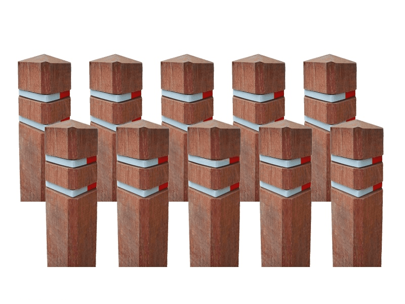 Diamantkoppaal hardhout actiepakket | 10 stuks