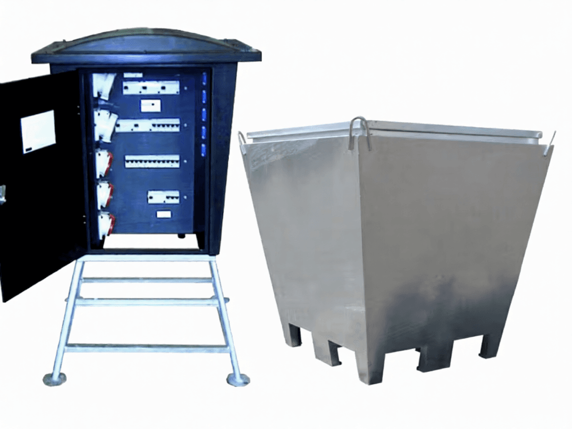 Bouwmeterkast PKI 125A met bouwwaterput