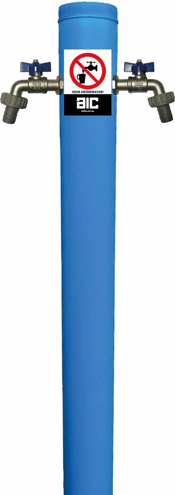 Standleiding zwaar 32mm 2x kraan | kniestuk