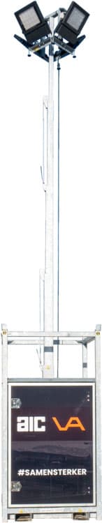 Lichtmasten telescopisch