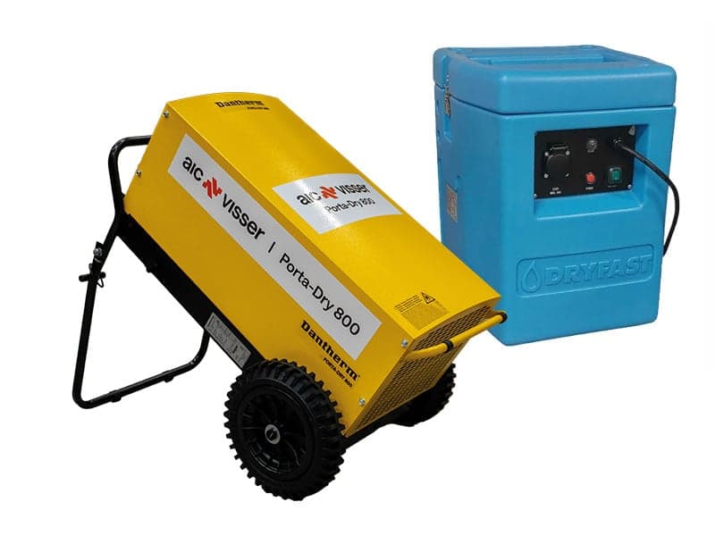 Bouwdroger DP800 + Pompbox DPB230 - set