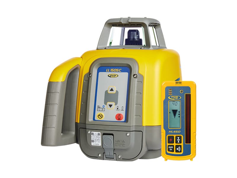 Spectra LL1505C bouwlaser met handontvanger HL450
