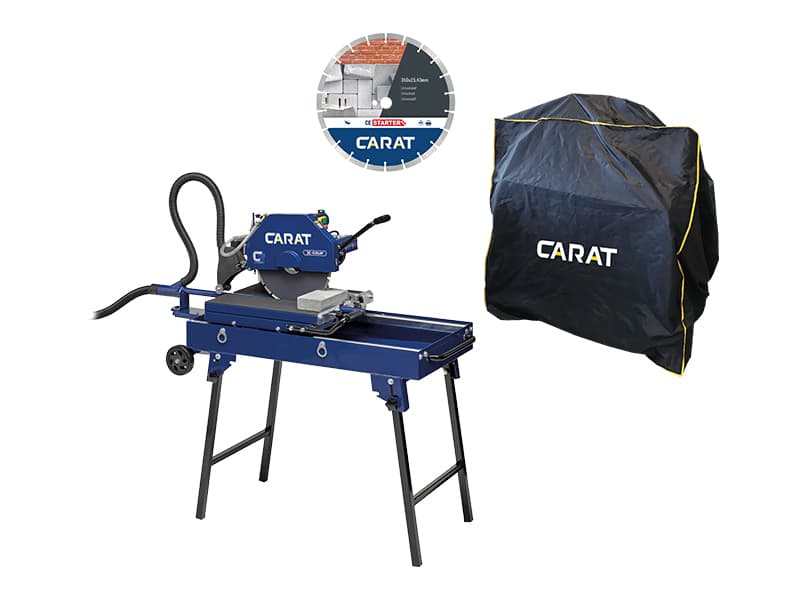 Carat Steenzaagmachine X-COUP incl. diamantzaagblad & machinehoes
