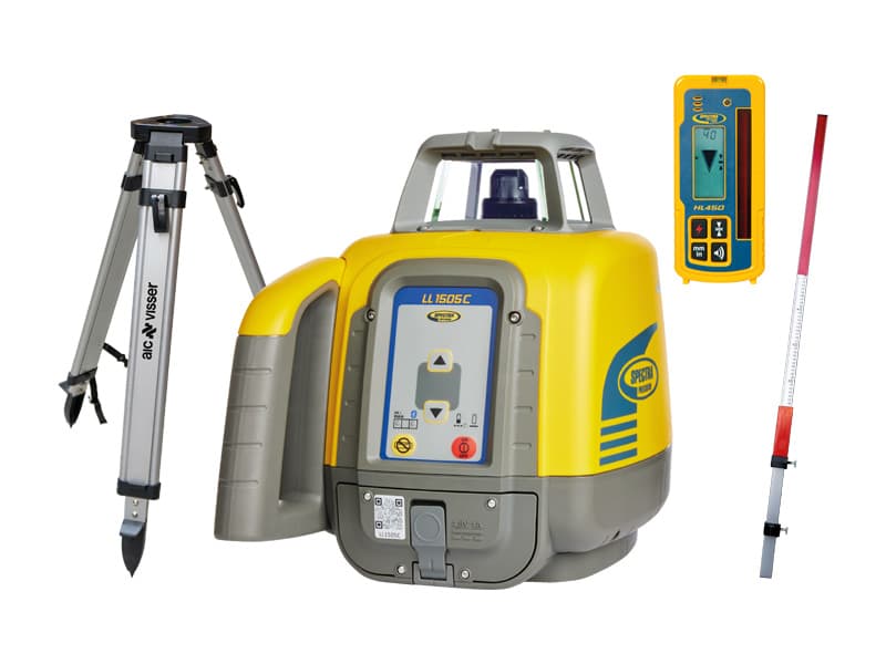Spectra LL1505C roterende bouwlaser | VOORDEELSET