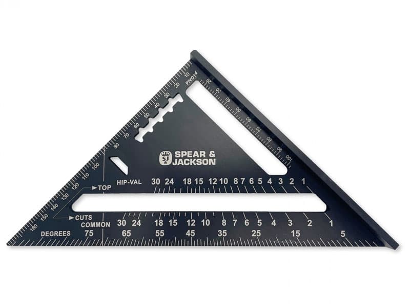 Meetdriehoek Rafter Square 180 mm