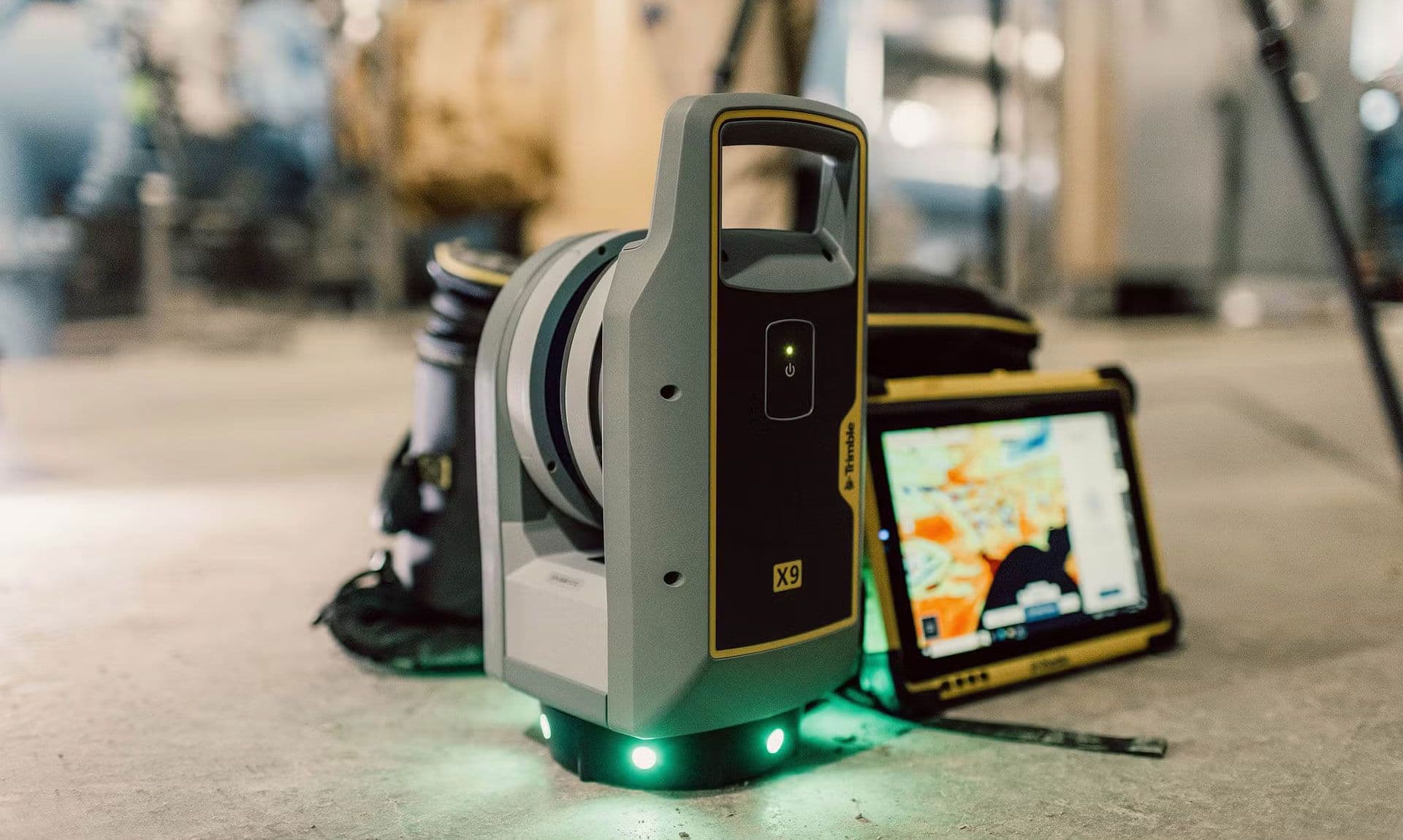 3d-laserscanner Trimble X9 met FieldLink