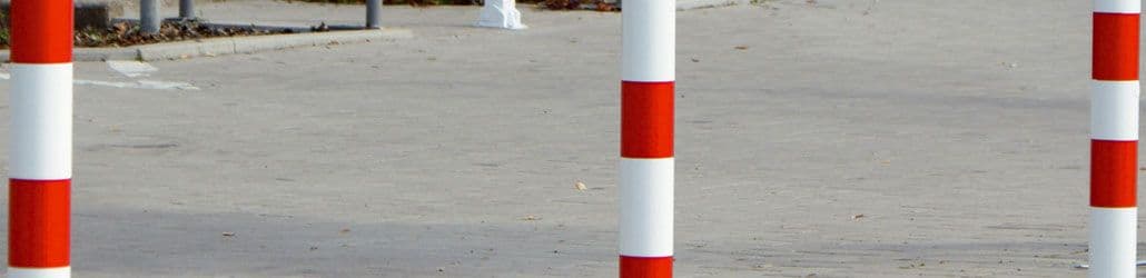 Parkeerpaal plaatsen banner