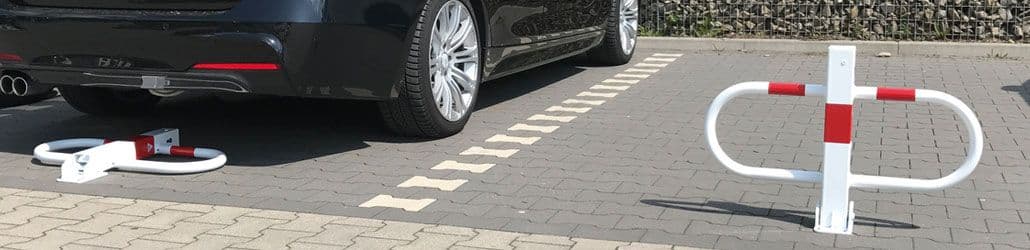 Parkeerbeugel plaatsen banner